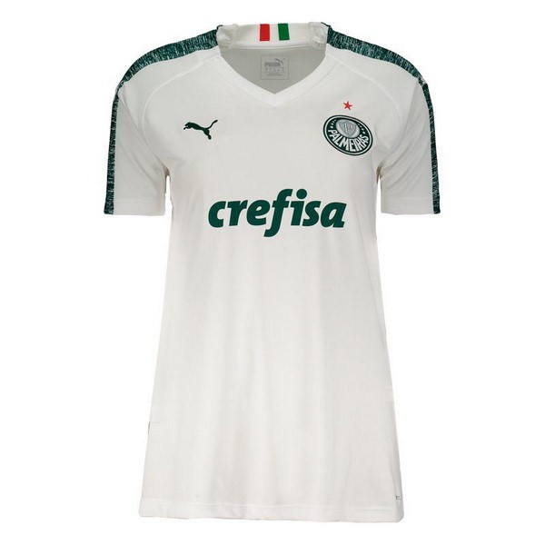 Camiseta Palmeiras 2ª Mujer 2019-2020 Blanco